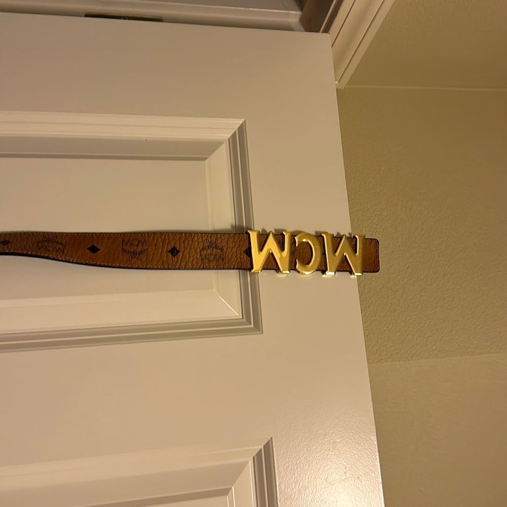 MCM SIGNATURE BELT